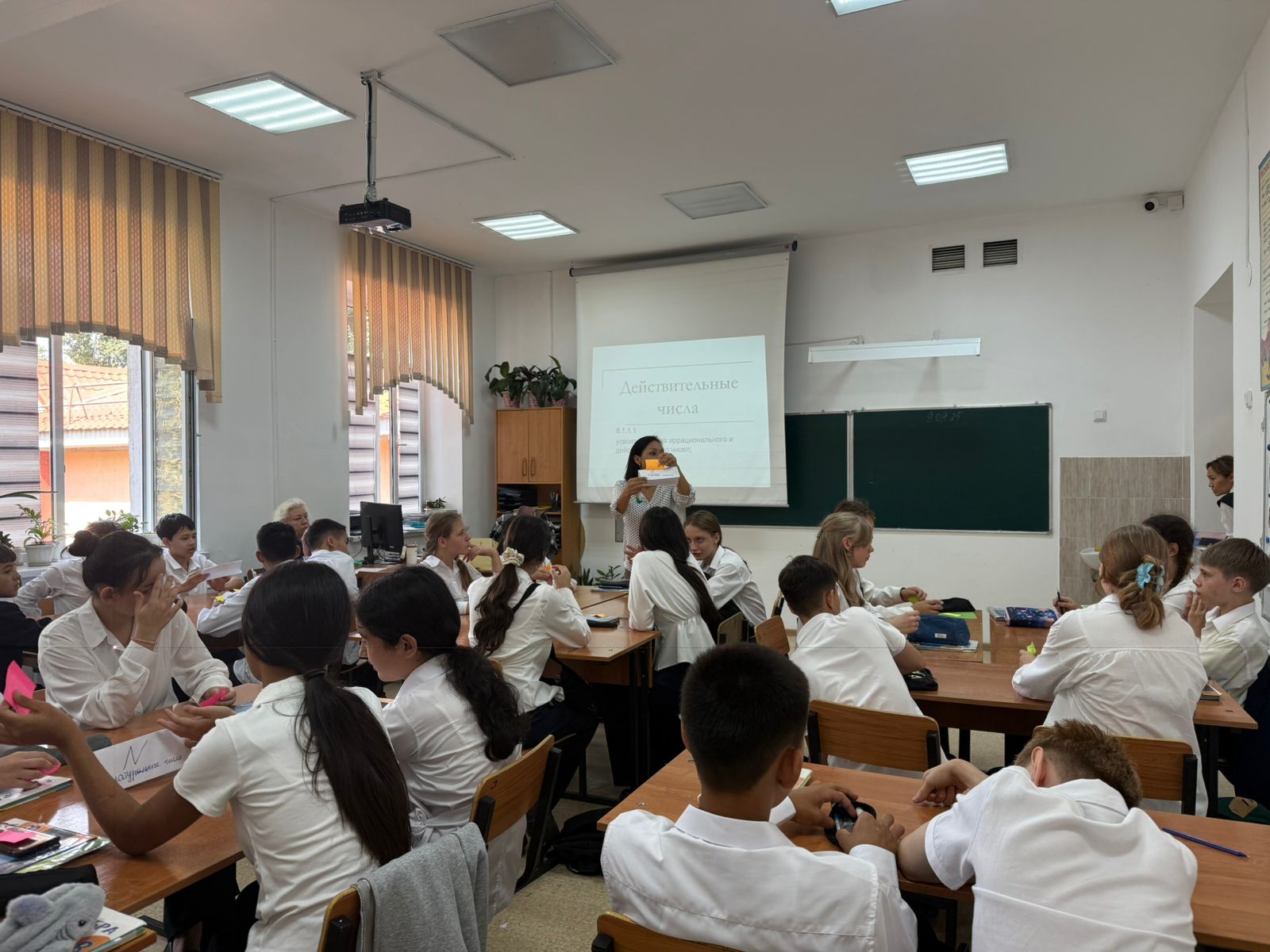 8 «Г» сыныбында Lesson Study / 8 "Г" классе Lesson Study